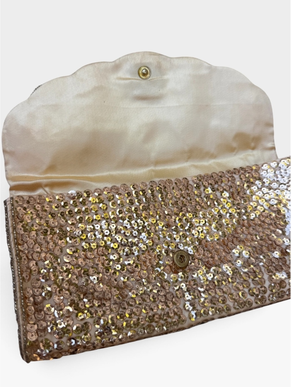 1940s Vintage La Regale Gold Clutch